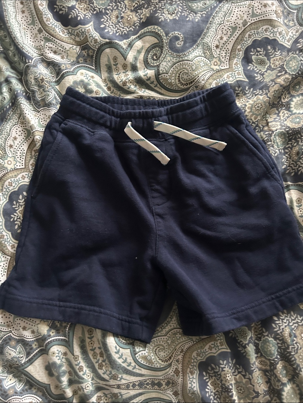 Crewcuts Navy Drawstring Casual Shorts